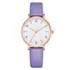 CIVO Ladies Watches Leather Strap: Simple Easy Read Ladies Analogue