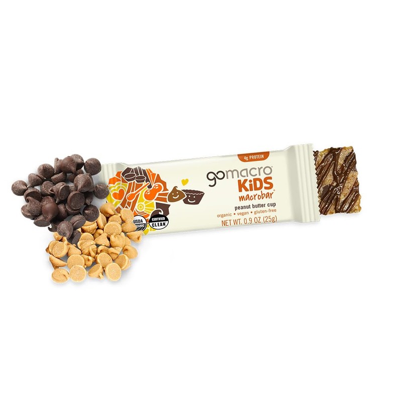 GoMacro Kids MacroBar Organic Vegan Snack Bars - Peanut Butter