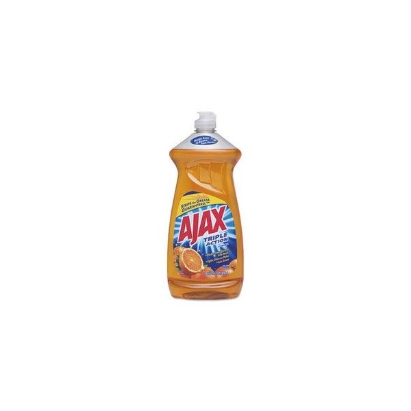 Ajax Dish Detergent, Liquid, Orange Scent, 28 Oz Bottle