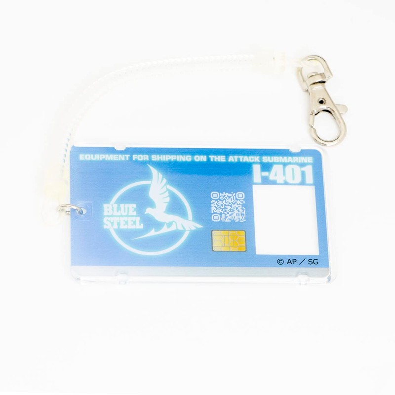 Arpeggio of Blue Steel Narikiri Acrylic Pass Case Blue Steel