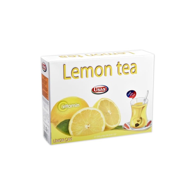 Lemon Flavoured Tea 250g - Instant, Hot or Cold -