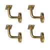 ETOPARS Set of 4 Flat Handrail Support Stainless Steel Handrail