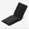 Hazzys (대구신세계)블랙 로고패턴 소가죽 반지갑 HJWA5E831BK Black Logo Pattern Cowhide