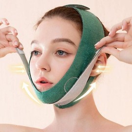 H Plus Mall V-line Lifting Mask Acupressure Band Chin Band Correction Band Lifting Band V-line Making a V-line - Pink / 에이치플러스몰 브이라인 리프팅 마스크 경락밴드 턱밴드 보정밴드 리프팅밴드 브이라인 브이라인만들기 - 핑크
