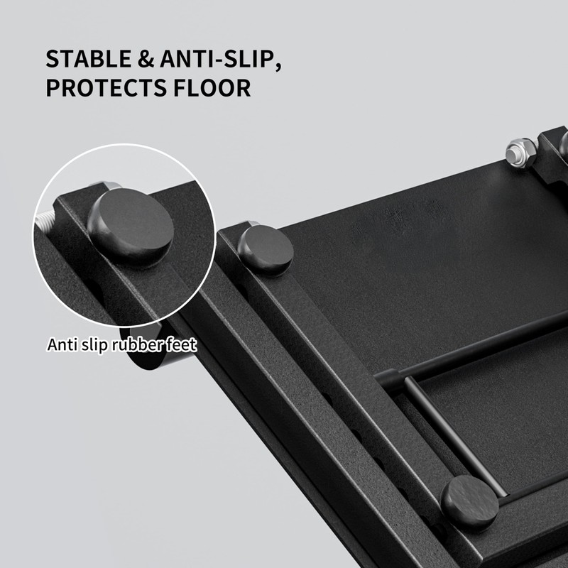 PROIRON Steel Slant Board for Calf Stretching，Calf Stretcher Slant Board