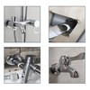 Tworider 20mm Length Shower Arm Extension,Handheld Stainless Steel Shower Head