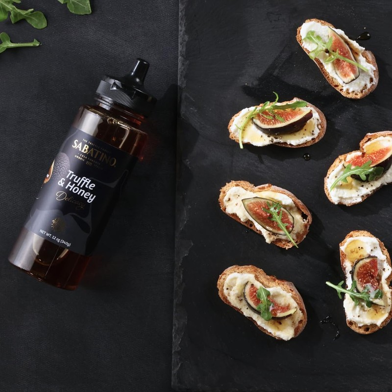 Sabatino Tartufi Truffle Honey - Clover Honey Infused With Truffles,
