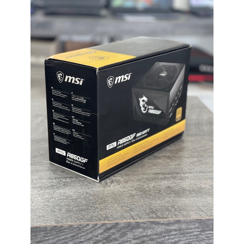 MSI MPG A850GF Power Supply (PSU) 850 Watt Full Modular