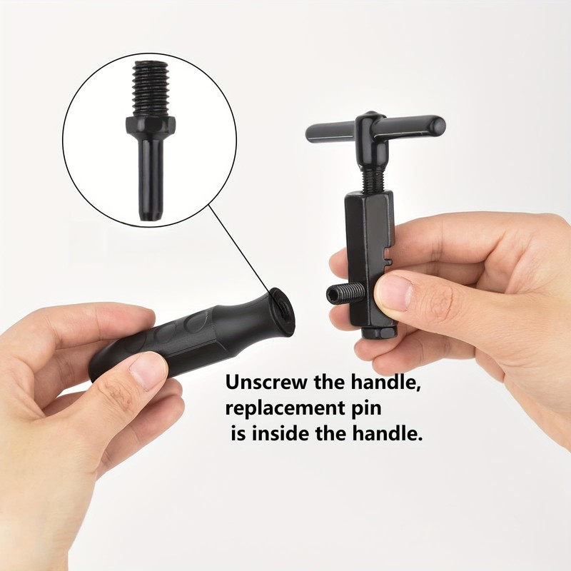 ZHIQIU Bike Chain Breaker Tool, Universal Bicycle Chain Tool for