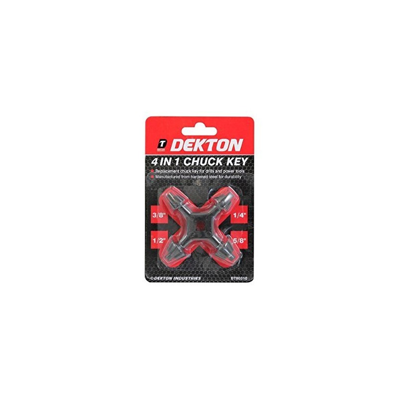 Dekton 4 in 1 Chuck Key | Durable Replacement Key