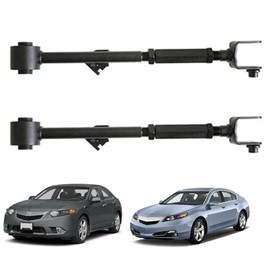 Pair Left & Right Adjustable Rear Alignment Camber Control Arm Suspension Kit Compatible With Honda Accord Crosstour Acura TL TLX TSX Both Sides