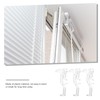 Kichvoe 20Pcs Blinds and Valance Clips Wear-Resistant Blind Clips Plastic