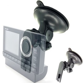 AccessoryBasics XT Sticky-Dash Windshield Suction Mount for Sirius XM Onyx Plus Starmate Stratus Roady Helix Lynx Satellite Radio w/ Single T Delphi Skiff & 4 hole AMPS Pattern Roady BT SXVRBT1