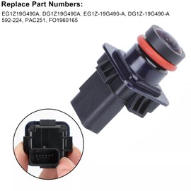 Rear View Backup Camera for Ford Taurus/Taurus Police 2013 2014 2015 2016 2017 2018 2019, Safety Parking Assist Camera Replaces OE# EG1Z19G490A, DG1Z19G490A, 592-224, PAC251, FO1960165