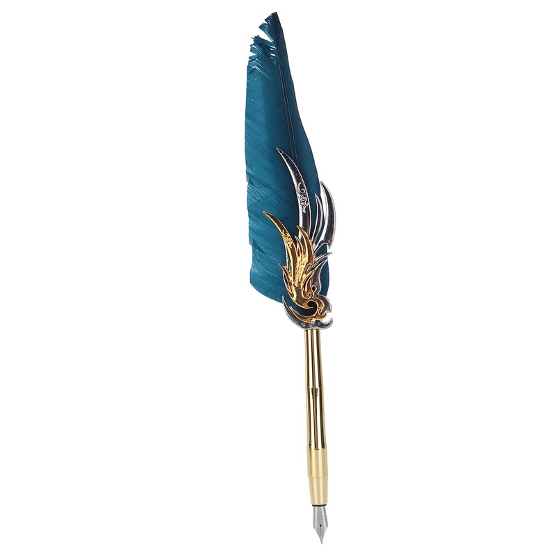 Feather Pen Calligraphy Writing Vintage Set Metal Retro Dip Quill