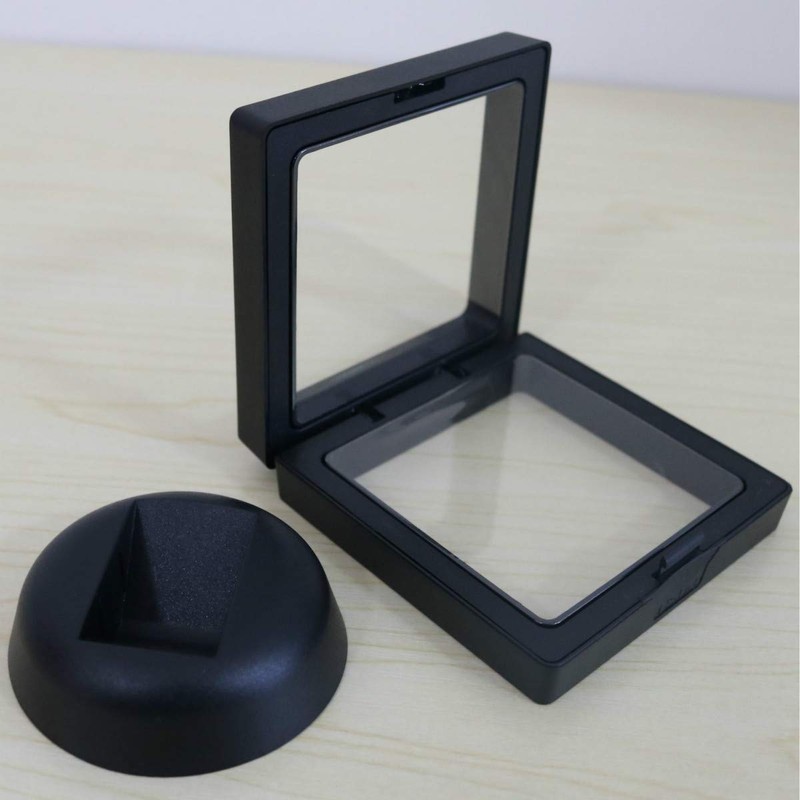 SH Challenge Coin Display Frame, 3D Floating Display Case Stand