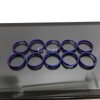 TIKING 10pcs/lots 0.47"/12mm Micro Titanium Ti Split Key Ring Keychain
