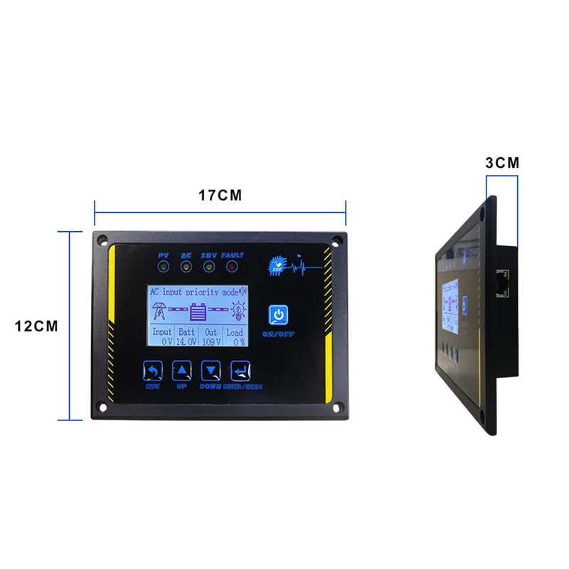 AMPINVT Specific Remote Control Panel for Low Frequency Pure Sine