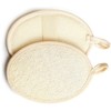 Natural Loofah Sponge Exfoliating Body Scrubber (2 Pack), Eco-Friendly Body