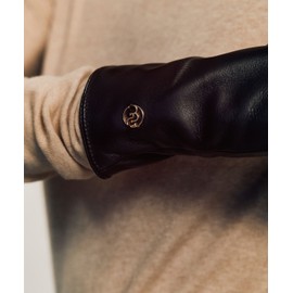 MAYBE YOU Maveryou Dota Lambskin Leather Gloves