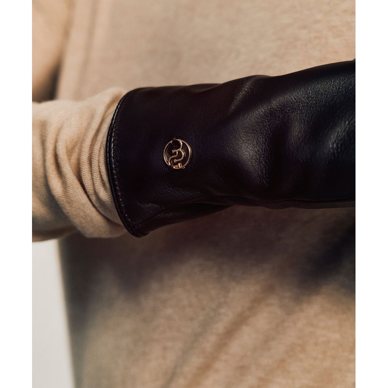 MAYBE YOU Maveryou Dota Lambskin Leather Gloves