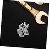 Ciieeo 10pcs Throttle Cable Ends Brake Cable Crimp Stops for