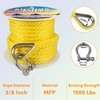 Anchor Rope 50 Ft X 3/8 Inch, Premium Solid Braid