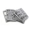 Buwei 8pcs Wool Felt Mold Needle Felting DIY Craft Stencil