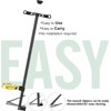 Long Handle Toenail Clippers with Magnifier -Wide Jaw & Ergonomic