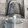 Water Ripple Toothbrush Holder Acrylic Punch Free Wall Mount Toothbrush
