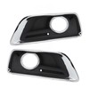 1pair Fog Light Cover Grille Bezel Left Right Fog Light