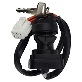 XINGHOPUTH Ignition Key Switch for 2008-2010 Suzuki King Quad LTA400F,2007-2010 LT450 King Quad 450 LTA450X,2009-2011 King Quad 500 LTA500X,2002-2007 Eiger 400 LFA400F 37110-38F00