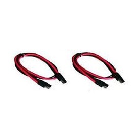 LOT OF 2 Workman TP-2 2-Pin 12" Polarized Quick Disconnect CB Radio Power Cord