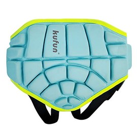 kufun Skateboard Hip Protector for Kids, Adjustable, 3-10 Years, Butt, Skiing, Skating, Butt Painless, Cushion, Butt Painless, Sports, Kids (Blue)