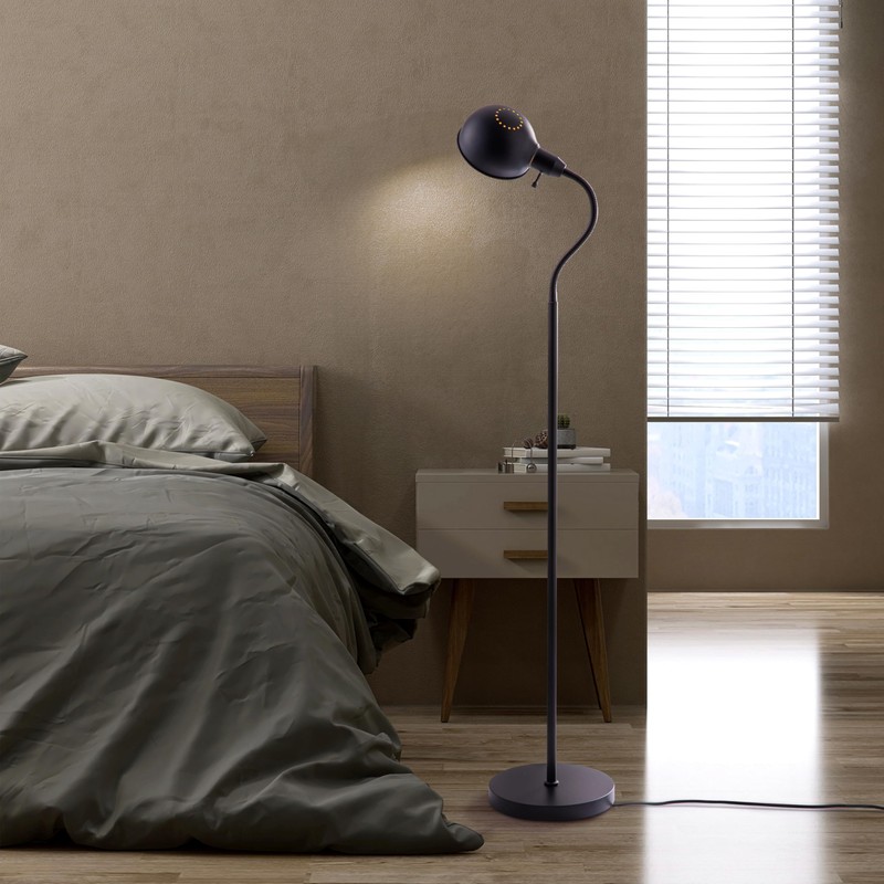 O'Bright Nova - Adjustable Floor Lamp with Flexible Gooseneck and