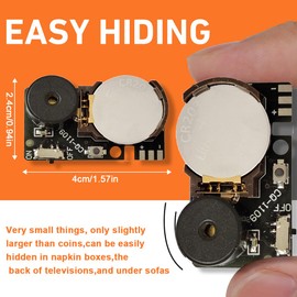 WUSJCOF 2 PCS Grill Noise Maker Prank, Funny Prank Gadgets, Noise Maker Prank, Small Beep Prank Device, for Parties, Home, and School