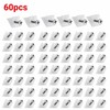 20/40/60/80/100pcs Drawer Wedge Supports with Screws – Plastic Bottom Support