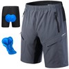 Men's Mountain Bike Shorts 3D Padded Baggy Bicycle Riding Cycling