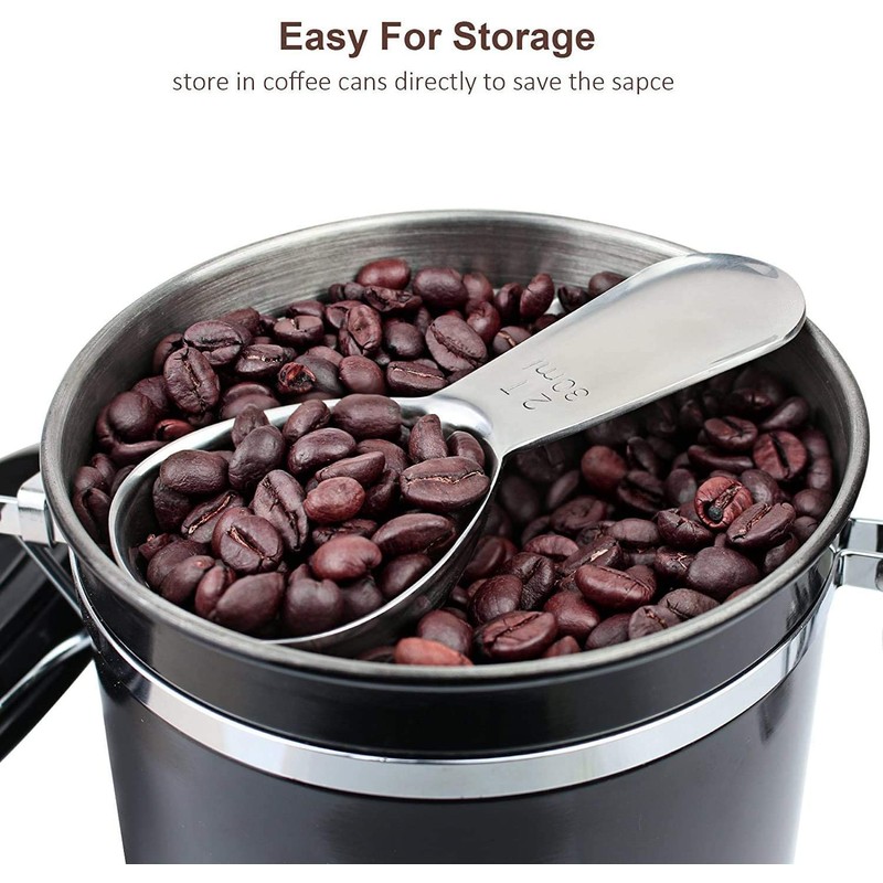 IZELOKAY Coffee Scoop, Stainless Steel 2 Table Spoon 30ML