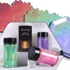 Renfio Holographic Dust, Purple Holographic Glitter, 1/360'' Diamond Dust Glitter
