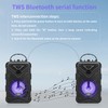 Portable Bluetooth Karaoke Speaker - with Microphone, RGB Colorful Rhythm