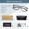 Cyxus Blue Light Blocking Glasses Men Women Computer Gaming Glasses