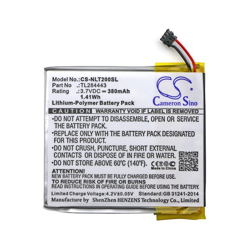 Enyuly GB-S10-284449-0100 Battery 380mAh Replacementfor Nest T4000ES Thermostat E T3008US