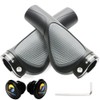 TOPCABIN Bike Grips Double Lock on Locking Bicycle Handlebar Grips