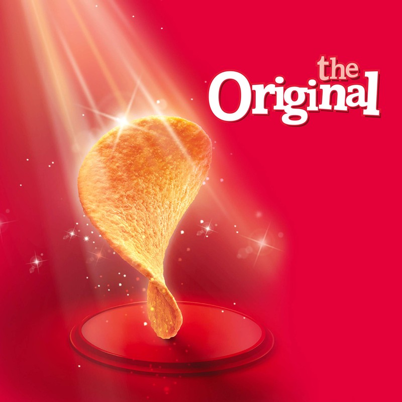 Pringles Potato Crisps Chips, Original Flavored, Single Serve, Grab and