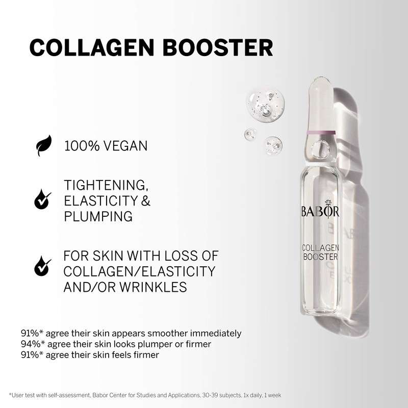 BABOR Collagen Booster Anti-Aging Serum Ampoules for the Face, with