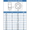 Eisenwaren2000 | M18 Hex Nuts (Pack of 10) - Standard