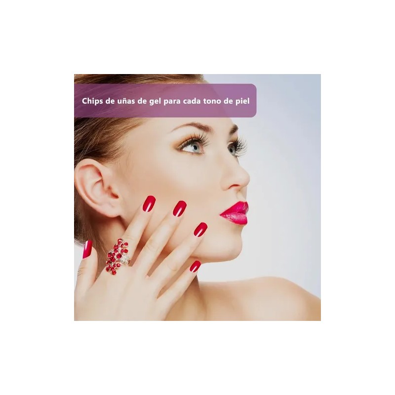 Hojas Pegatinas Uñas Gel Envoltura Completa Pegatizas 3 Pcs