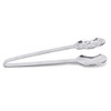 SUNTRADE 3X Tea Bag Squeezer Round Stainless Steel Teabag Tong