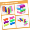 FOMIYES 12pcs Nail Buffer Blocks for Manicure and Pedicure Eva